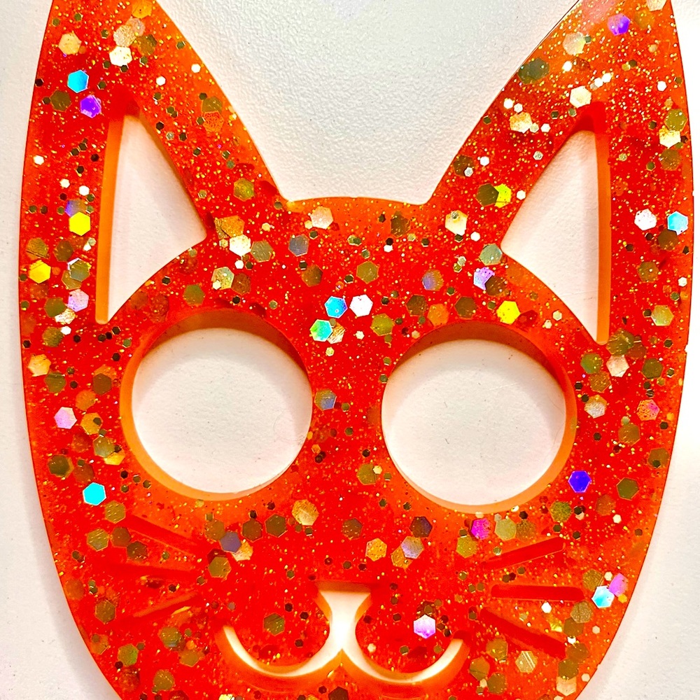 Kitty kat self-defense keychain